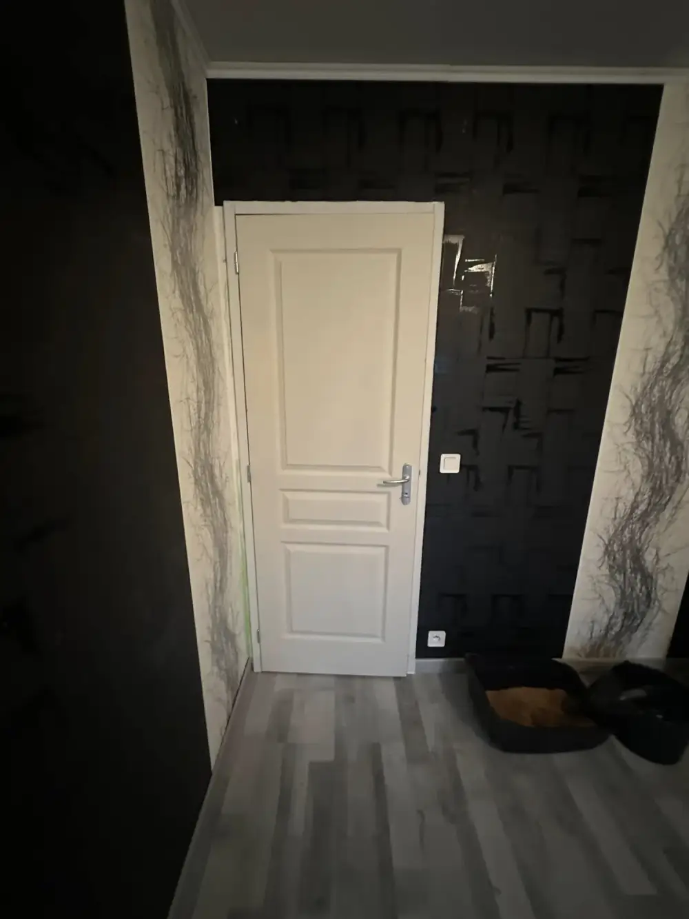 pose d'un bloc porte